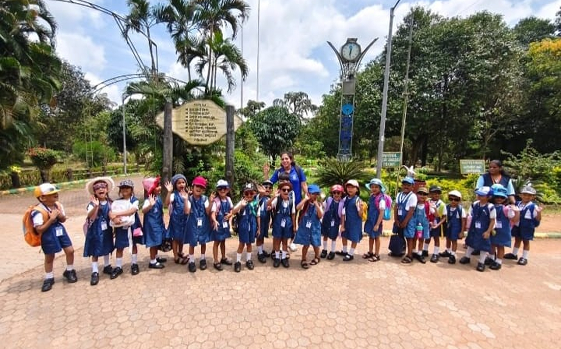 Our little Montessori stars had a joyful day at Kadri Park